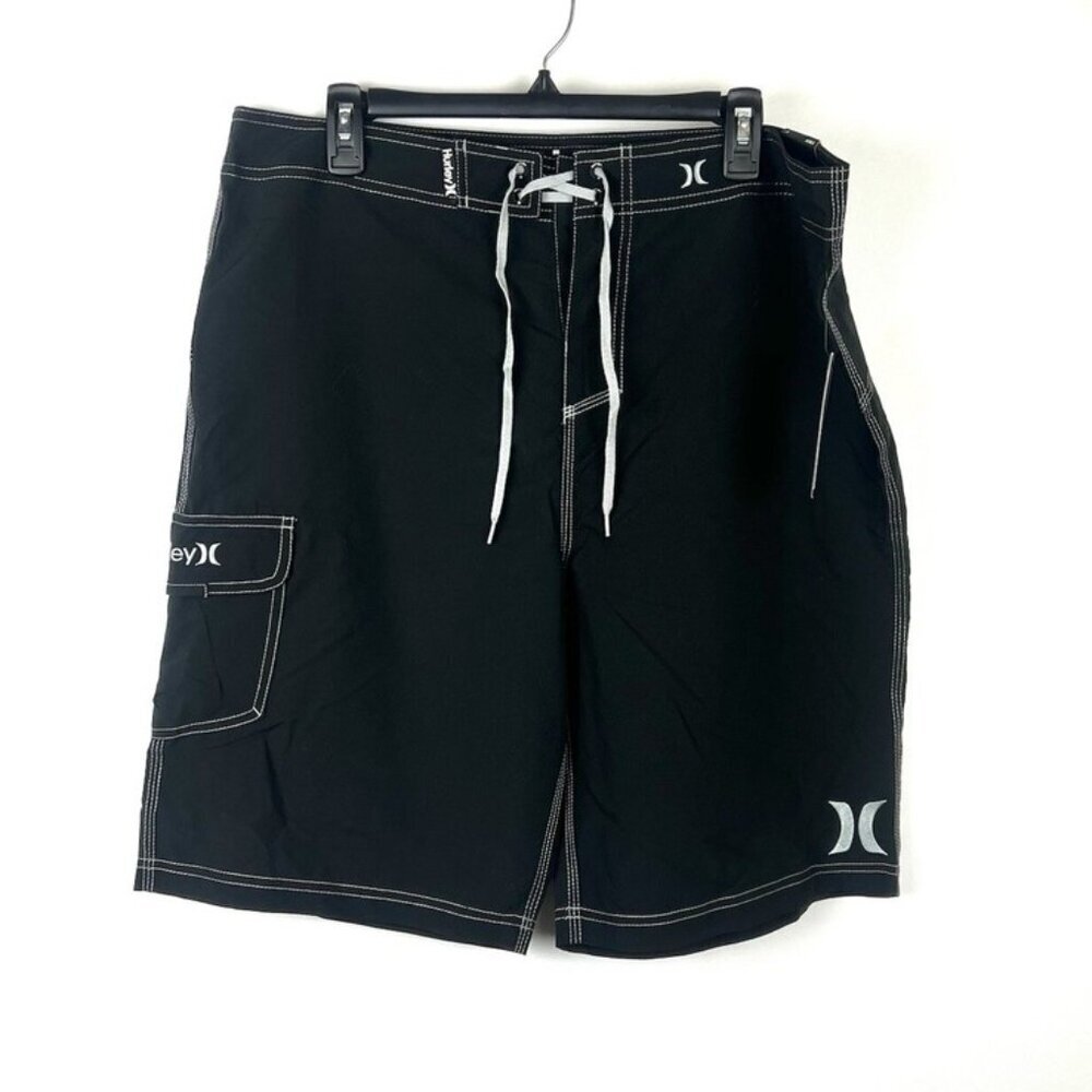 Hurley Men’s Black Boardshorts Size 36